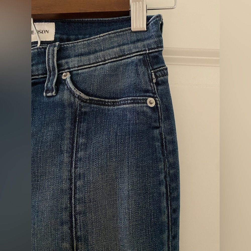 Hudson Jeans with lace up bottom - Picture 6 of 9